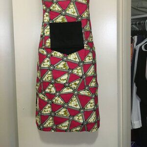 African print handmade apron - new
